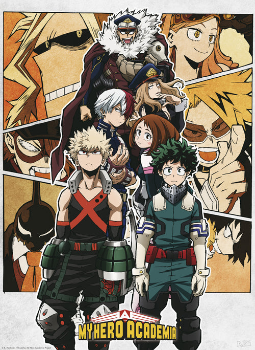 My Hero Academia Group Póster 38X52cm | Yourdecoration.es