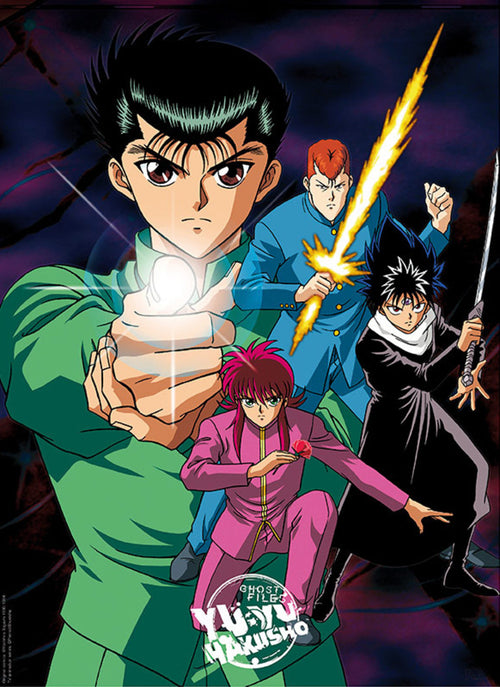 Gbeye GBYDCO087 Yu Yu Hakusho Yusukes Group Póster 38x52cm | Yourdecoration.es