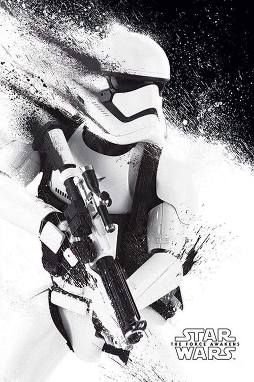 Pyramid Star Wars Episode VII Stormtrooper Paint Póster 61x91,5cm | Yourdecoration.es