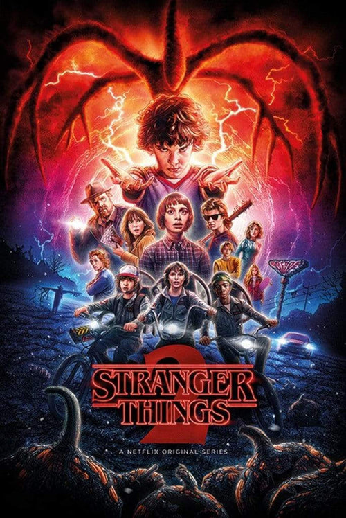 Pyramid Stranger Things One Sheet Season 2 Póster 61x91,5cm | Yourdecoration.es