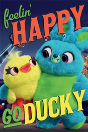 Pyramid Toy Story 4 Happy Go Ducky Póster 61x91,5cm | Yourdecoration.es