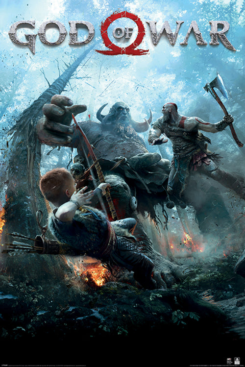 Pyramid PlayStation God of War Póster 61x91,5cm | Yourdecoration.es